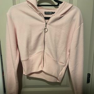 Pretty Little Thing Cropped Hooded Jacket